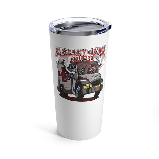 Ambulance Tumbler 20oz (White)